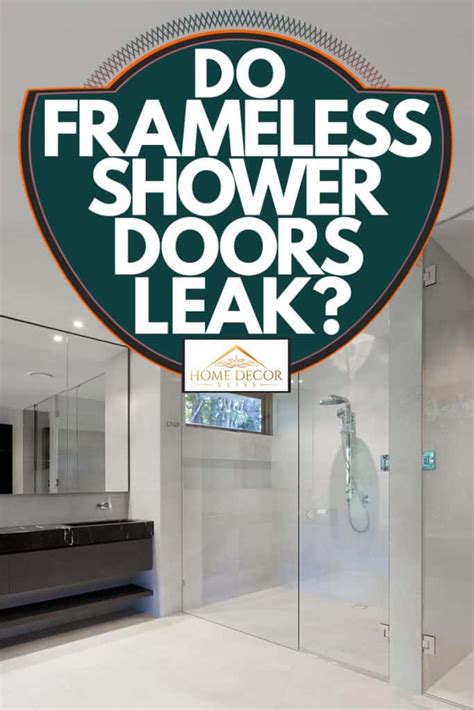 how to fix shower door leak|How to Repair a Leaky Shower Door